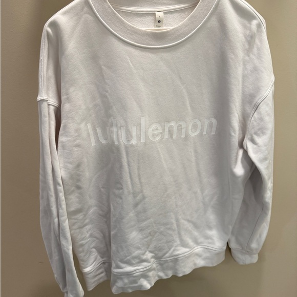 lululemon athletica Tops - Lululemon Athletica logo Crewneck Sweatshirt